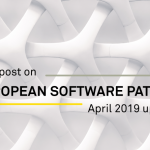 European Software Patents April 2019 Updates